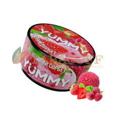 Тютюн Yummy (Яммі) Ягідний Сорбет (Полуниця, Малина, Морозиво) 100г